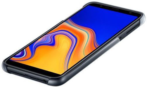 Origineel Samsung Galaxy J4 Plus 2018 Hoesje Gradation Cover Zwart afbeelding 4