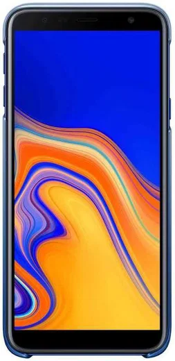 Samsung Galaxy J4 Plus 2018 Gradation Cover Blauw afbeelding 2