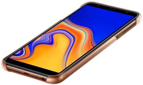 Samsung Galaxy J4 Plus 2018 Gradation Cover Goud afbeelding 3