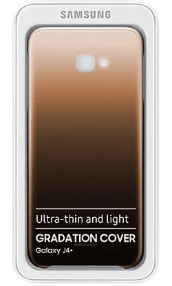 Samsung Galaxy J4 Plus 2018 Gradation Cover Goud afbeelding 5