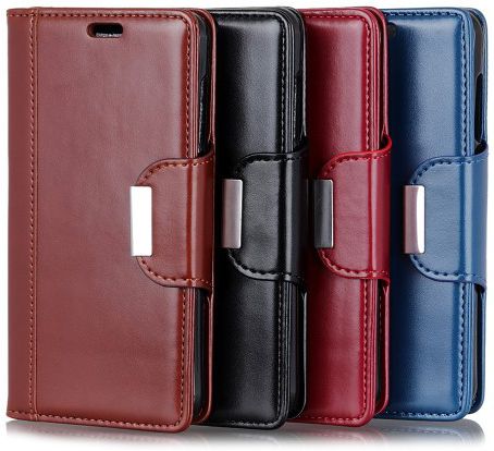 Samsung Galaxy J4 Plus Portemonnee Hoesje Zwart afbeelding 10