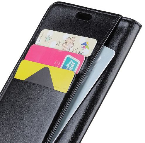 Samsung Galaxy J4 Plus Portemonnee Hoesje Zwart afbeelding 5