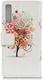 Samsung Galaxy A7 (2018) Portemonnee Print Hoesje Flower Tree afbeelding 11