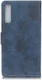 Samsung Galaxy A7 (2018) Retro Portemonnee Hoesje Blauw afbeelding 10