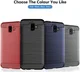 Samsung Galaxy J6 Plus Geborsteld TPU Hoesje Rood afbeelding 5