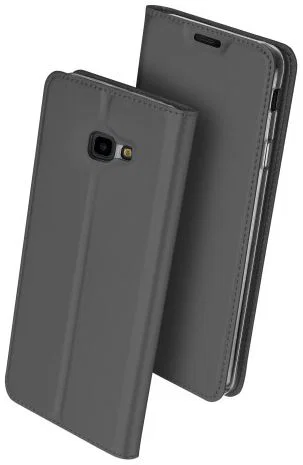 Samsung Galaxy J4 Plus (2018) Dux Ducis Portemonnee Hoesje Grijs afbeelding 6