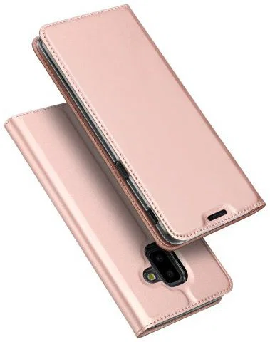 Samsung Galaxy J6 Plus (2018) Dux Ducis Portemonnee Hoesje Roze afbeelding 5