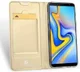 Samsung Galaxy J6 Plus (2018) Dux Ducis Portemonnee Hoesje Goud afbeelding 2