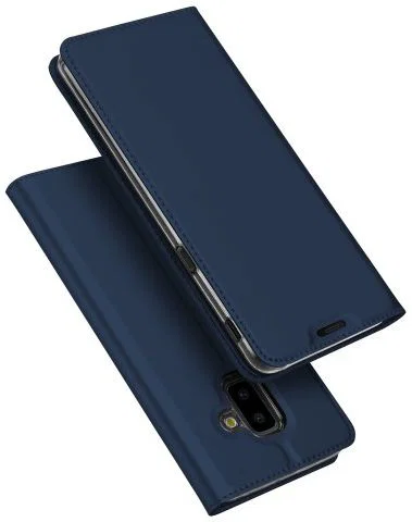 Samsung Galaxy J6 Plus (2018) Dux Ducis Portemonnee Hoesje Blauw afbeelding 5