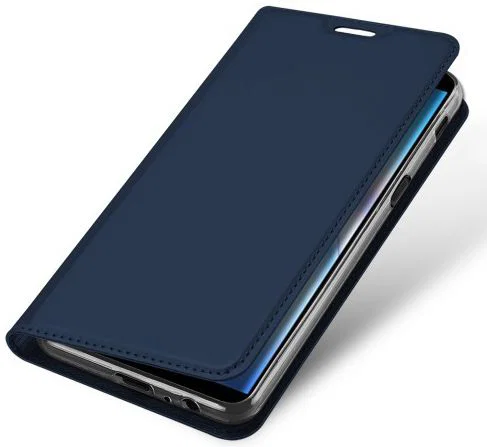 Samsung Galaxy J6 Plus (2018) Dux Ducis Portemonnee Hoesje Blauw afbeelding 1