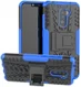 Xiaomi Pocophone F1 Robuust Hybride Hoesje Blauw afbeelding 1