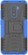 Xiaomi Pocophone F1 Robuust Hybride Hoesje Blauw afbeelding 5