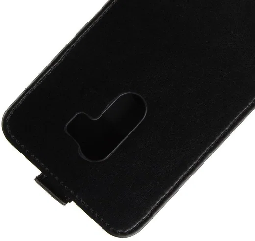 Xiaomi Pocophone F1 Verticaal Flip Hoesje Zwart afbeelding 4