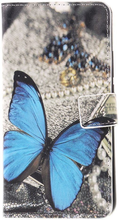 Huawei Mate 20 Lite Portemonnee Hoesje Print Vlinder afbeelding 4