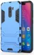 Xiaomi Pocophone F1 Hybrid Kickstand Hoesje Blauw afbeelding 1