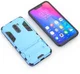 Xiaomi Pocophone F1 Hybrid Kickstand Hoesje Blauw afbeelding 5