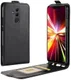 Huawei Mate 20 Lite Verticaal Flip Hoesje Zwart afbeelding 1