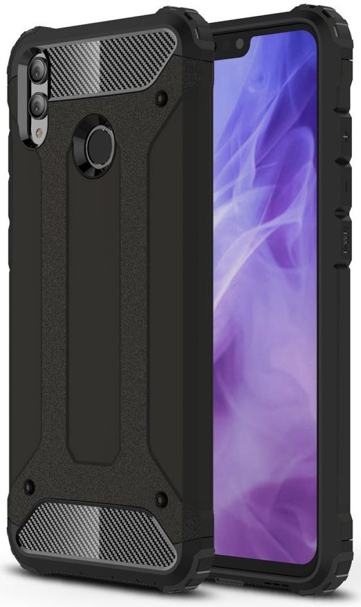Honor 8X Hybride Hoesje Zwart afbeelding 1