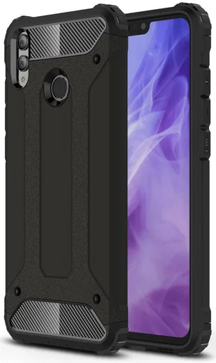 Honor 8X Hybride Hoesje Zwart afbeelding 1