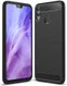 Honor 8X Geborsteld TPU Hoesje Zwart afbeelding 1