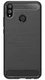 Honor 8X Geborsteld TPU Hoesje Zwart afbeelding 2