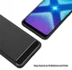 Honor 8X Geborsteld TPU Hoesje Zwart afbeelding 7