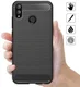 Honor 8X Geborsteld TPU Hoesje Zwart afbeelding 8