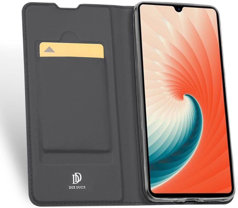 Huawei Mate 20 Dux Ducis Flip Hoesje Grijs afbeelding 2