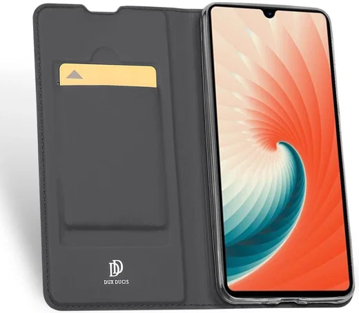 Huawei Mate 20 Dux Ducis Flip Hoesje Grijs afbeelding 2