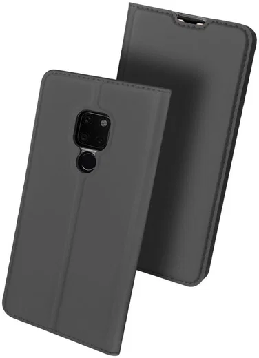 Huawei Mate 20 Dux Ducis Flip Hoesje Grijs afbeelding 6