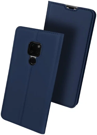 Huawei Mate 20 Dux Ducis Flip Hoesje Blauw afbeelding 6