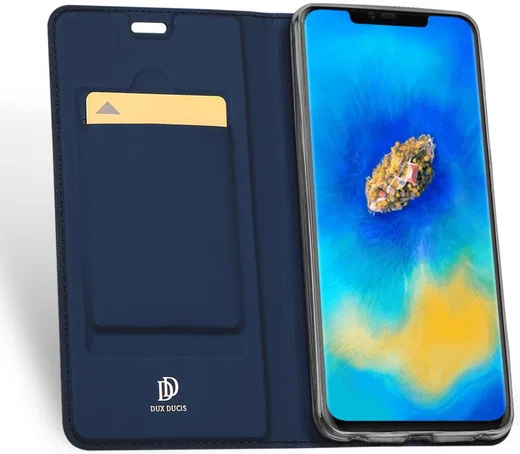 Dux Ducis Book Case Huawei Mate 20 Pro Hoesje Blauw afbeelding 2