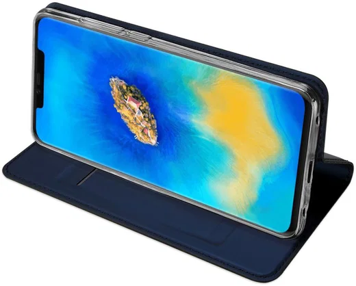 Dux Ducis Book Case Huawei Mate 20 Pro Hoesje Blauw afbeelding 4