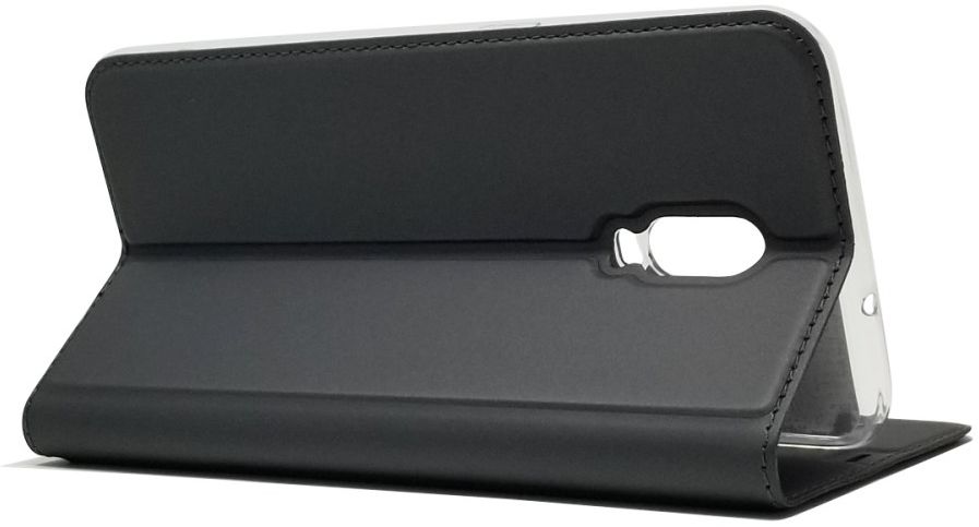 OnePlus 6T Luxe Portemonnee Hoesje Zwart afbeelding 4