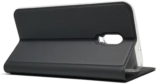 OnePlus 6T Luxe Portemonnee Hoesje Zwart afbeelding 4
