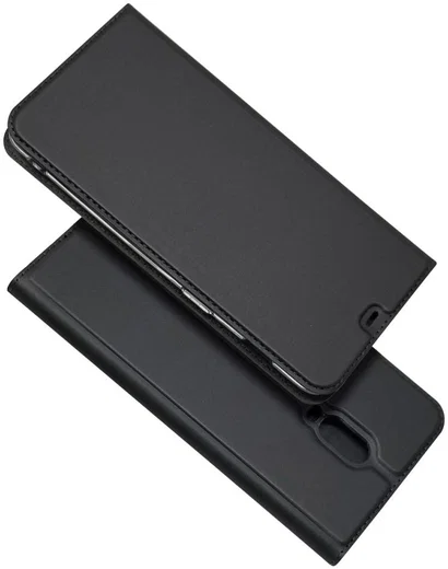 OnePlus 6T Luxe Portemonnee Hoesje Zwart afbeelding 7