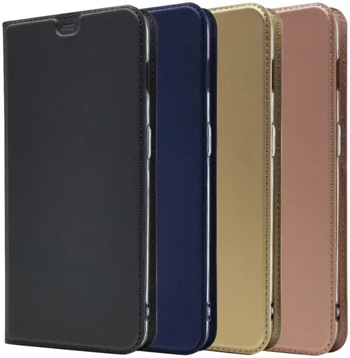 OnePlus 6T Luxe Portemonnee Hoesje Zwart afbeelding 10