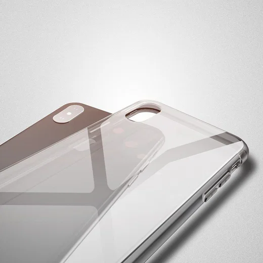 Dux Ducis Light Transparant TPU Hoesje Apple iPhone XS Grijs afbeelding 6