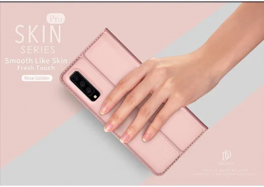 Dux Ducis Premium Book Case Samsung Galaxy A7 2018 Hoesje Roze afbeelding 5