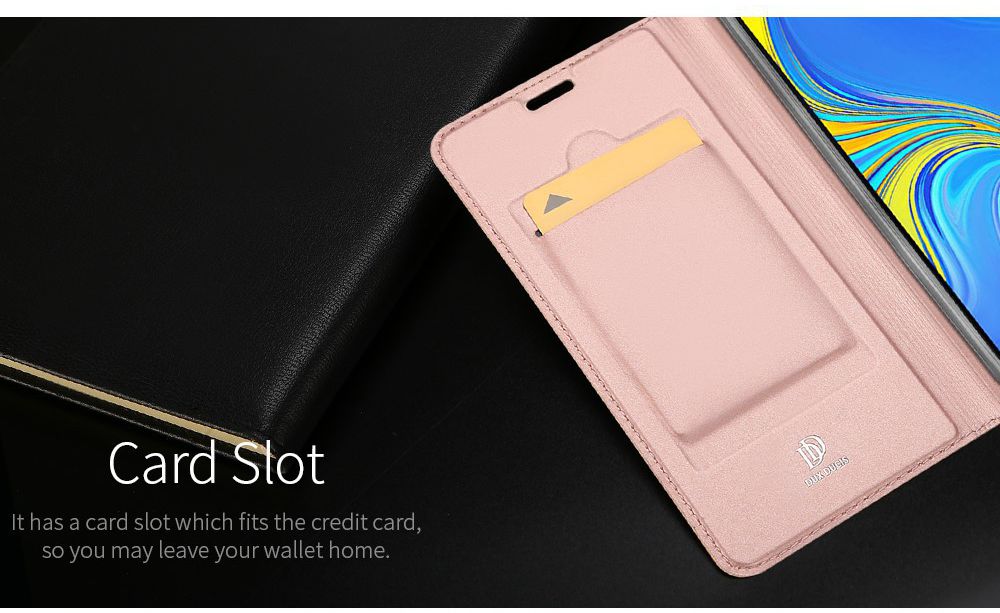 Dux Ducis Premium Book Case Samsung Galaxy A7 2018 Hoesje Roze afbeelding 6