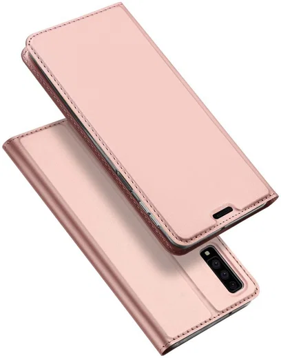 Dux Ducis Premium Book Case Samsung Galaxy A7 2018 Hoesje Roze afbeelding 9