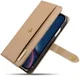 Apple iPhone XR Leren 2-in-1 Bookcase en Back Cover Hoesje Bruin afbeelding 14