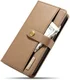 Apple iPhone XR Leren 2-in-1 Bookcase en Back Cover Hoesje Bruin afbeelding 15