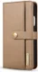 Apple iPhone XR Leren 2-in-1 Bookcase en Back Cover Hoesje Bruin afbeelding 9