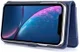 Apple iPhone XR Leren 2-in-1 Bookcase en Back Cover Hoesje Blauw afbeelding 5