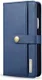 Apple iPhone XR Leren 2-in-1 Bookcase en Back Cover Hoesje Blauw afbeelding 9