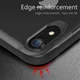 Apple iPhone XR Transparant Hoesje Armor Backcover Zwart afbeelding 5