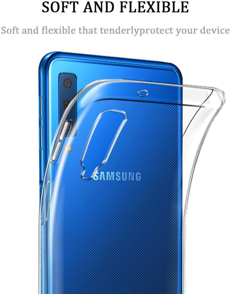 Samsung Galaxy A7 2018 Transparant Hoesje afbeelding 2