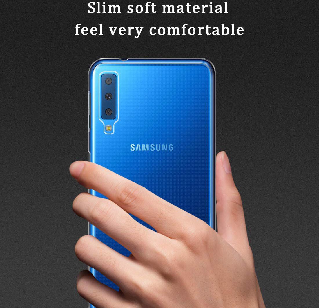 Samsung Galaxy A7 2018 Transparant Hoesje afbeelding 5