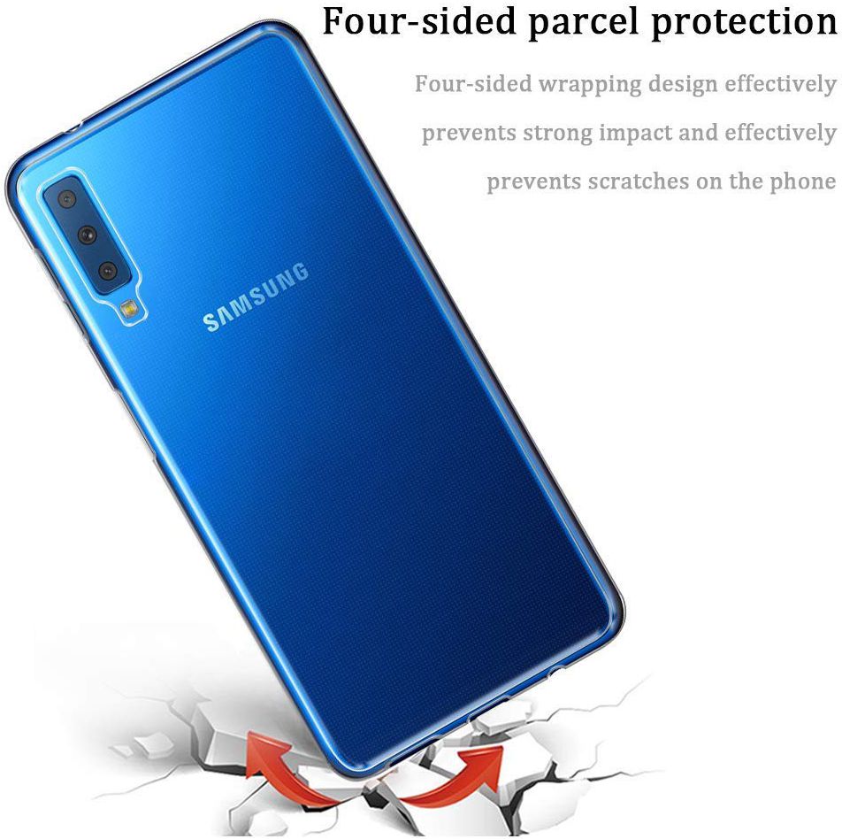 Samsung Galaxy A7 2018 Transparant Hoesje afbeelding 7